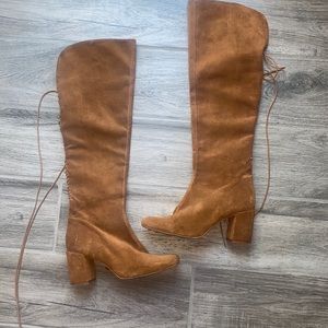Zara knee high boots